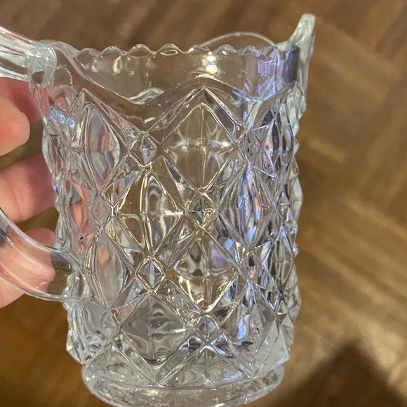 Depression glass pitcher Cut Glass - Picture 5 of 8